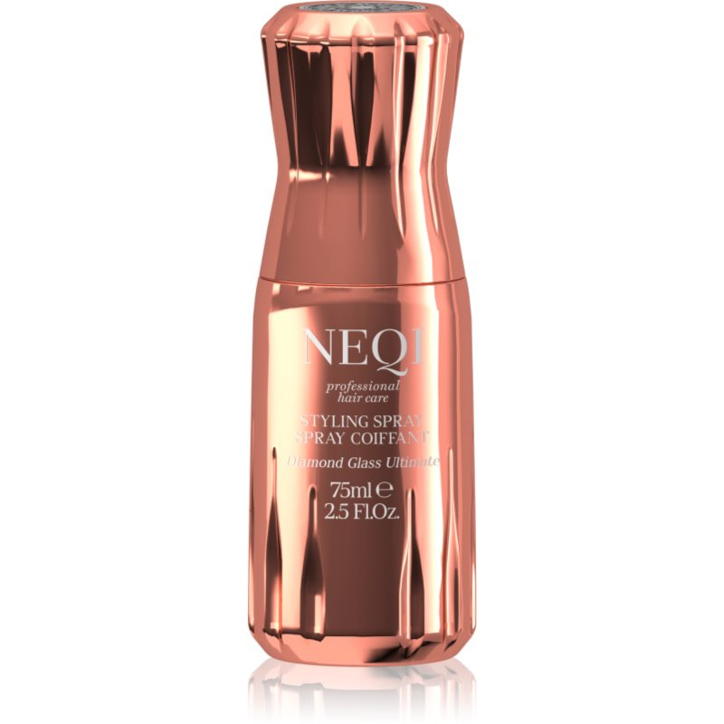 NEQI Forbidden Finish Diamond Glass Ultimate sprej na vlasy 75 ml