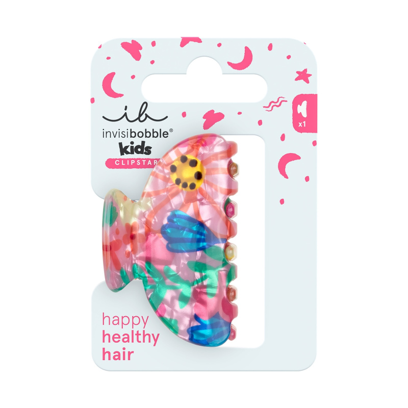 Invisibobble Skřipec do vlasů Clipstar Kids Happy Petals