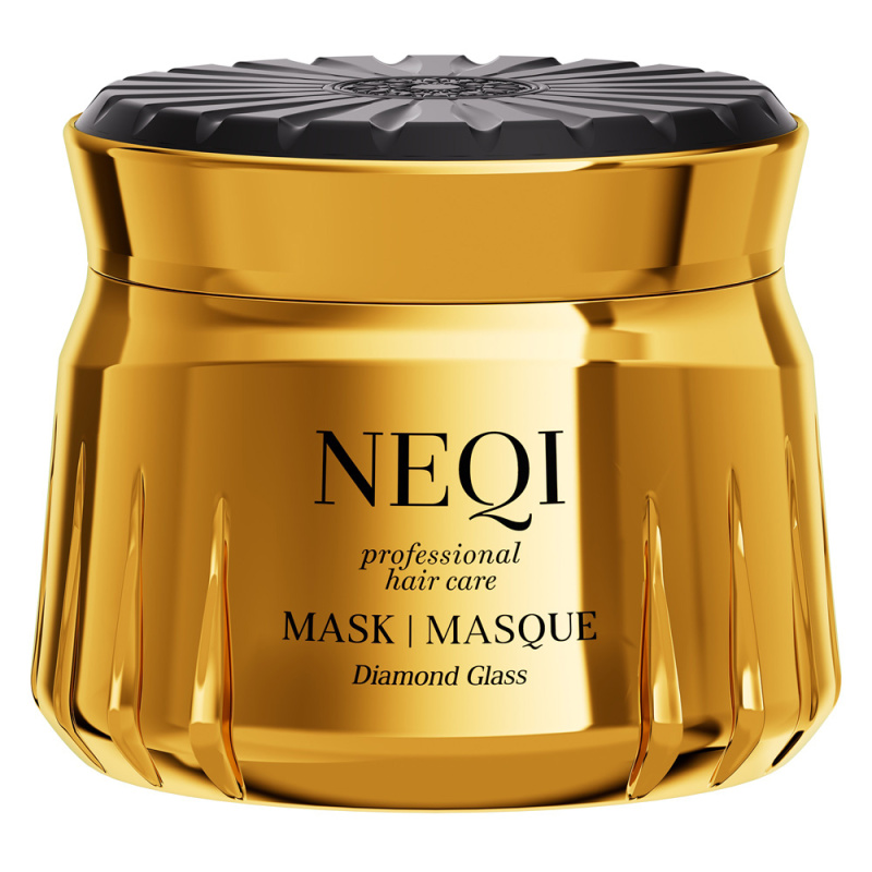 NEQI Diamond Glass Mask maska pro lesk a hebkost vlasů 250 ml