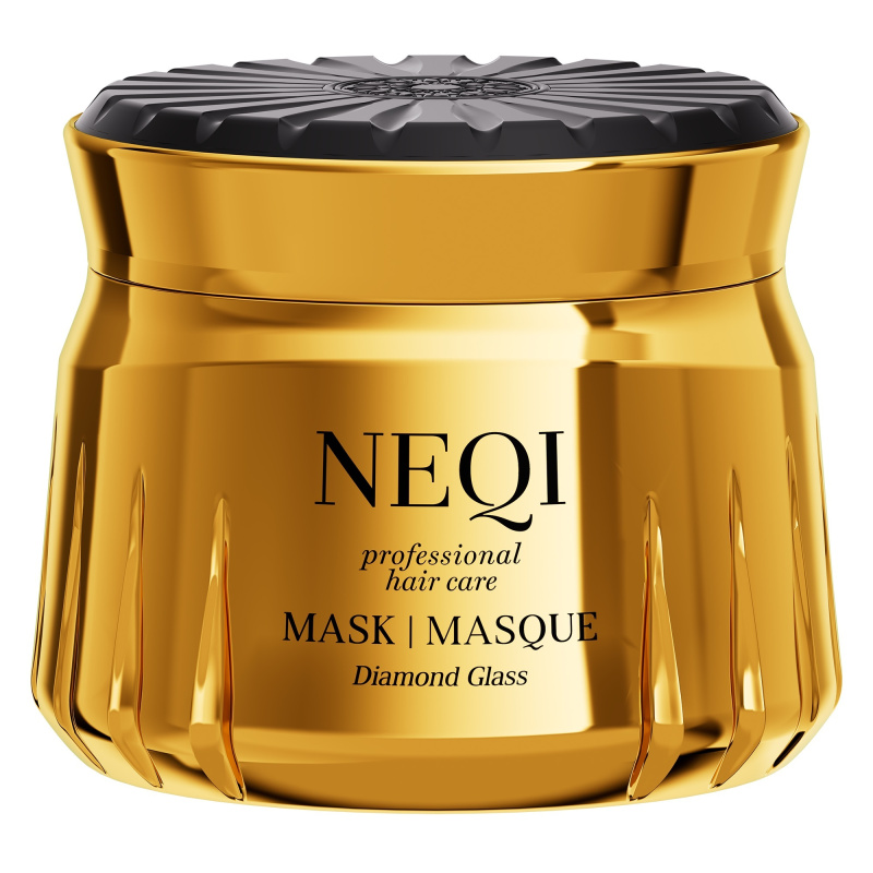 NEQI Diamond Glass Mask maska pro lesk a hebkost vlasů 250 ml