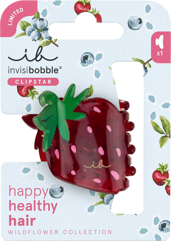 invisibobble Clipstar Wildflower Berry Brighter skřipec do vlasů 1 ks