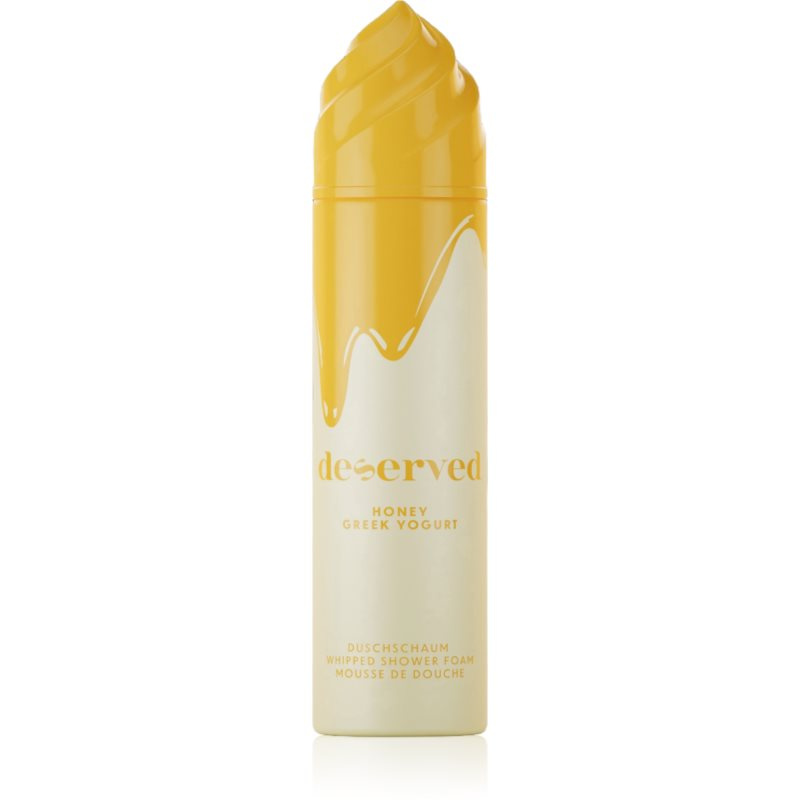 Deserved Sprchová pěna Honey Greek Yogurt Whipped Foam 250 ml