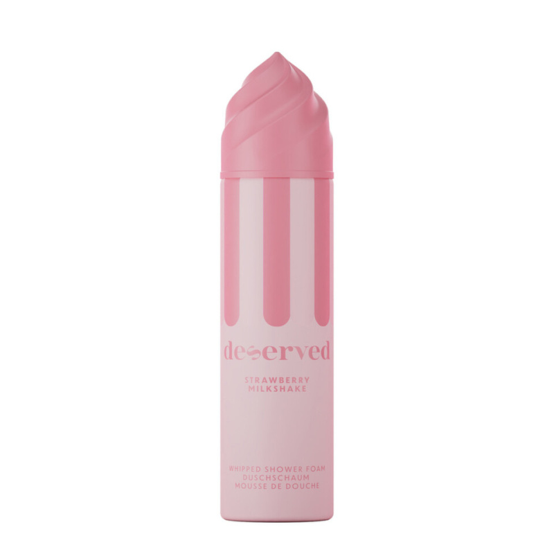 Deserved Sprchová pěna Strawberry Milkshake Whipped Foam 250 ml