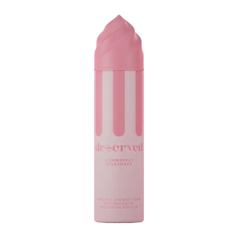 Deserved Sprchová pěna Strawberry Milkshake Whipped Foam 250 ml