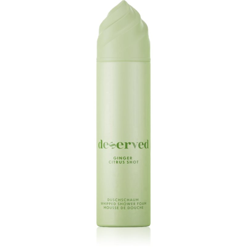 Deserved Sprchová pěna Ginger Citrus Shot Whipped Foam 250 ml