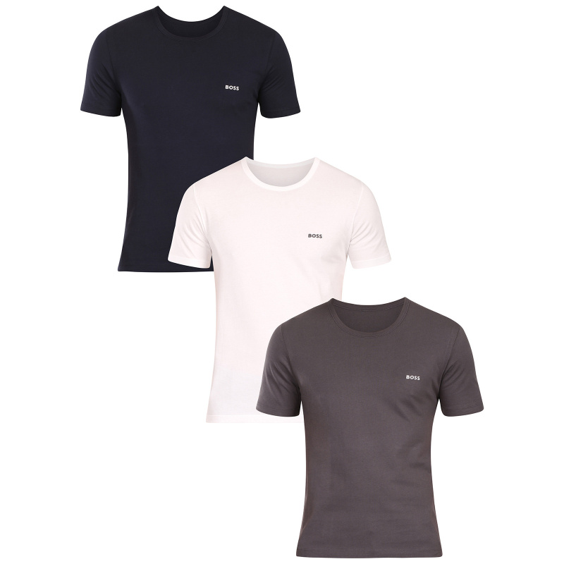 3PACK pánské tričko BOSS vícebarevné (50475284 961) S
