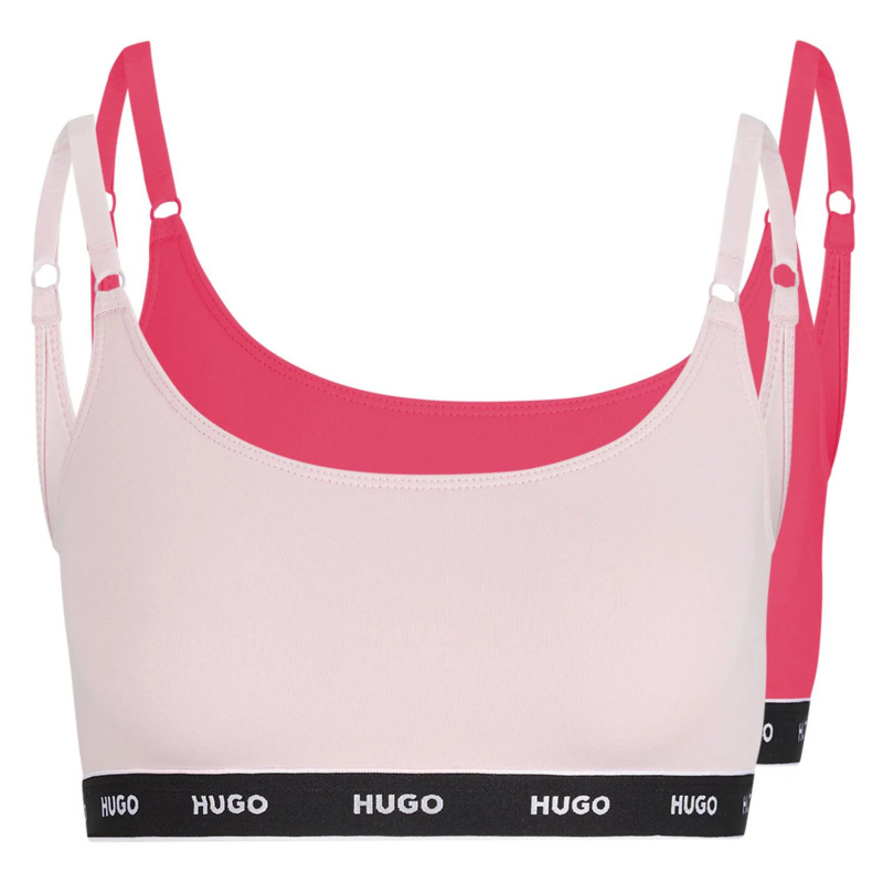 2Pack sportovních podprsenek BOSS 50480158-692 - HUGO M
