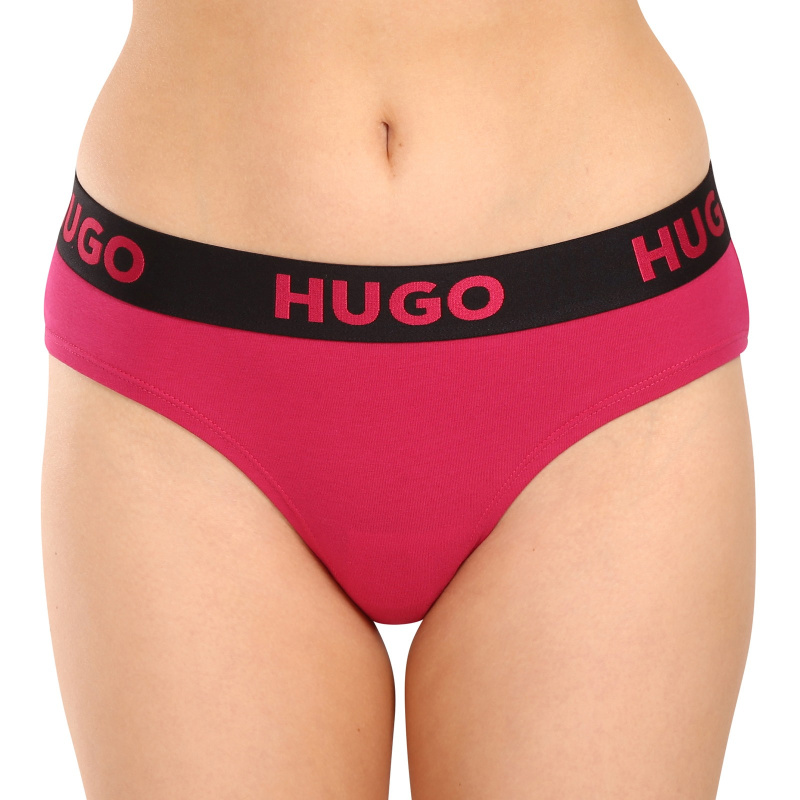 Dámské kalhotky HUGO růžové (50480165 663) S