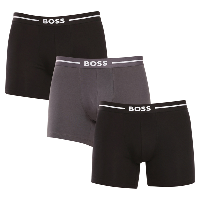 3PACK pánské boxerky BOSS vícebarevné (50508877 965) M, trenky / trenýrky
