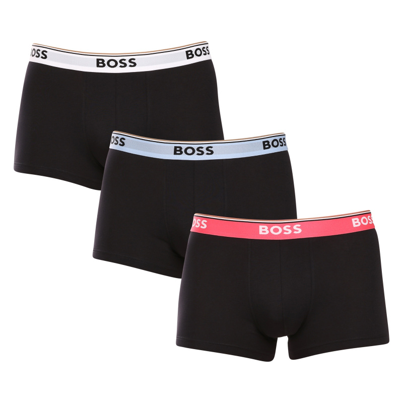 3PACK pánské boxerky BOSS vícebarevné (50514928 978) M, trenky / trenýrky