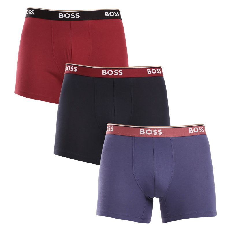3PACK pánské boxerky BOSS vícebarevné (50517828 984) M, trenky / trenýrky