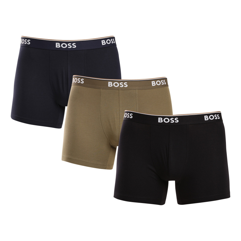 3PACK pánské boxerky BOSS vícebarevné (50517828 983) M, trenky / trenýrky