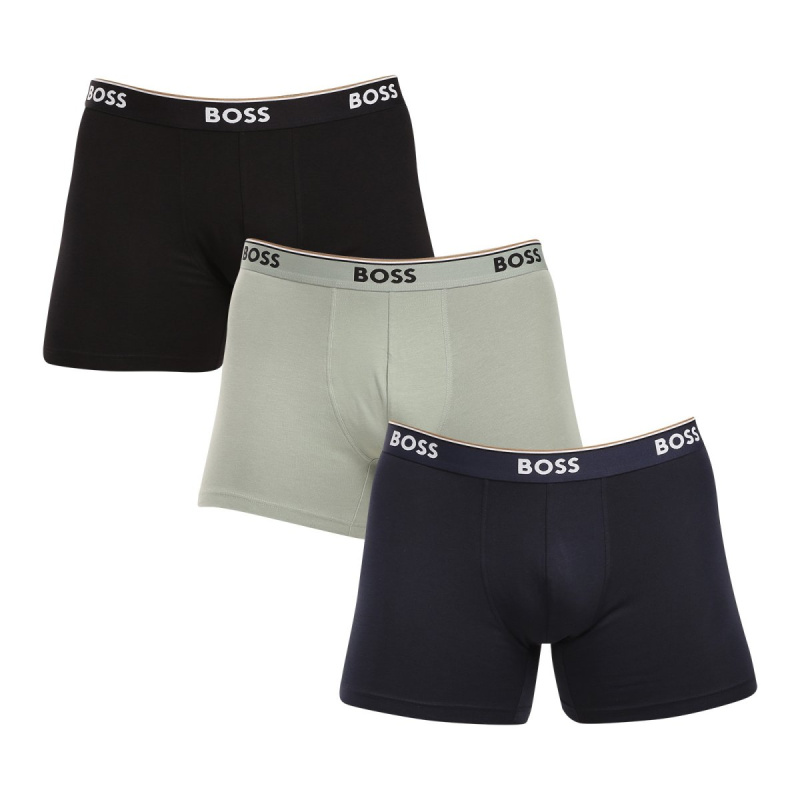 3PACK pánské boxerky BOSS vícebarevné (50517828 970) XL, trenky / trenýrky