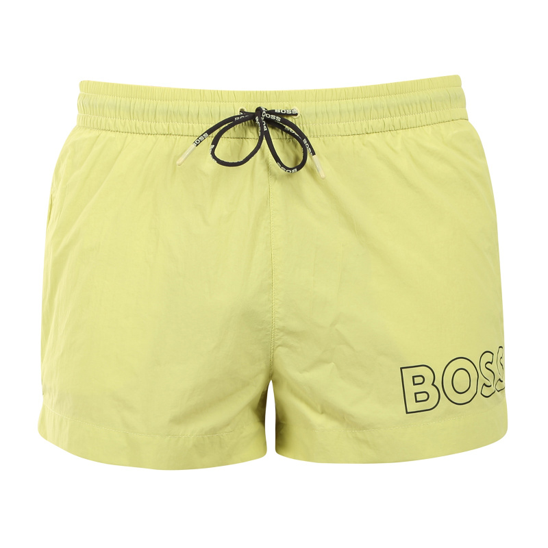 Pánské plavky BOSS žluté (50469280-331) M