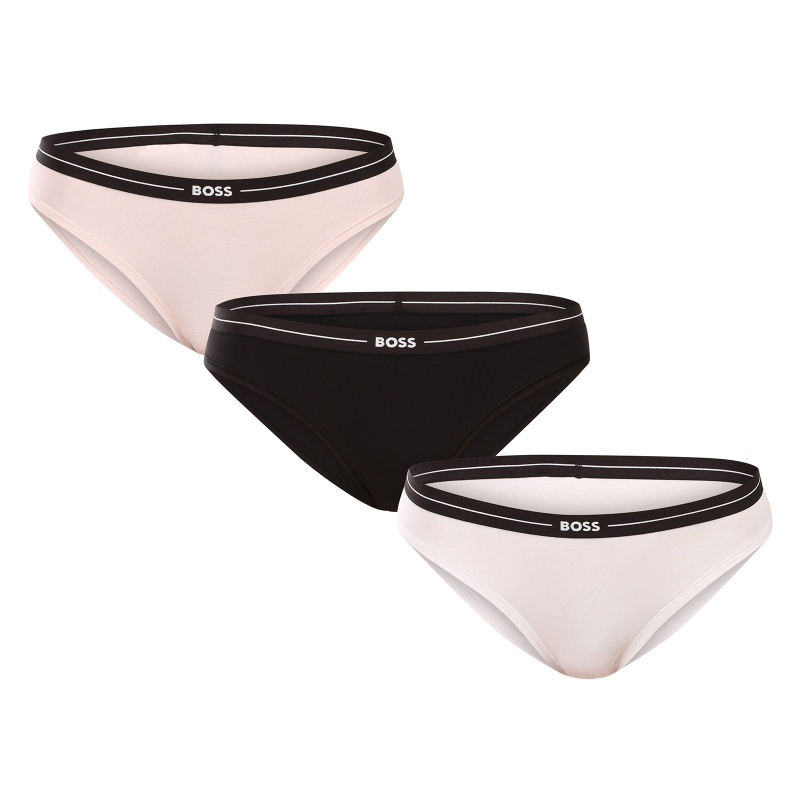 3PACK dámské kalhotky BOSS vícebarevné (50510016 962) XL