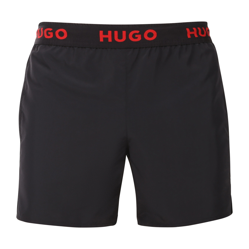 Pánské plavky HUGO černé (50534495 001) XXL