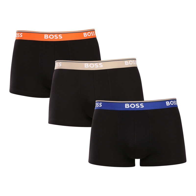 3PACK pánské boxerky BOSS vícebarevné (50531684 963) M, trenky / trenýrky