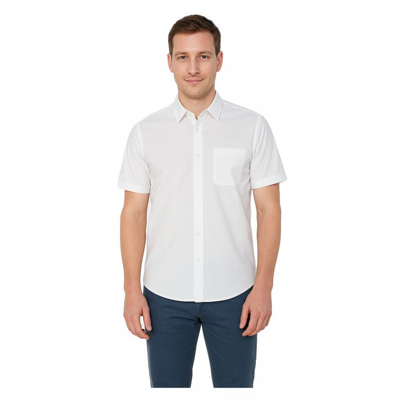 Košile BOSS Relegant_6-short_M BIANCO (50537331-100) s