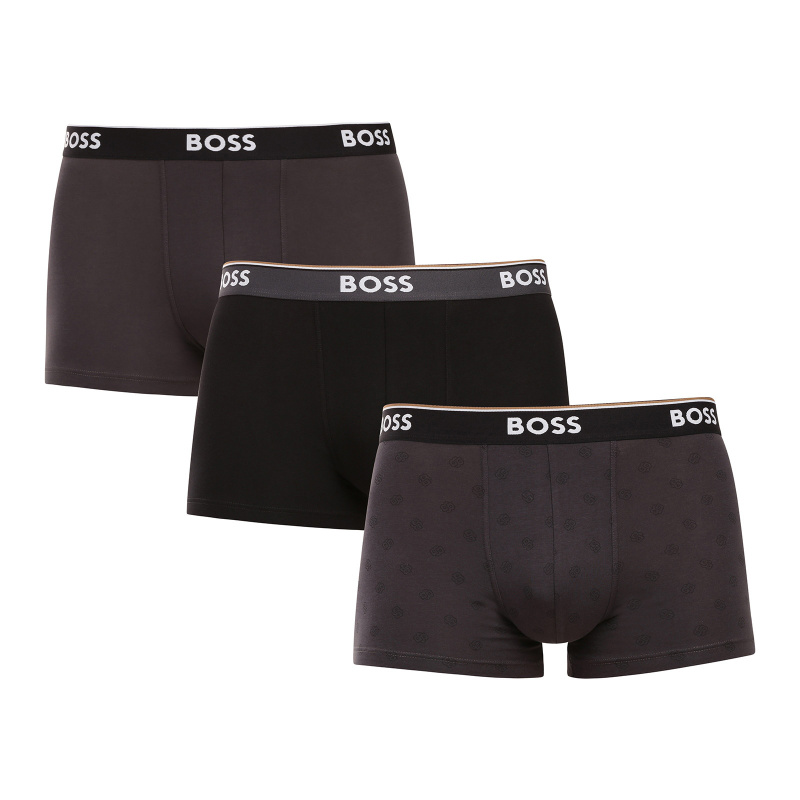 3PACK pánské boxerky BOSS vícebarevné (50531701 960) M, trenky / trenýrky