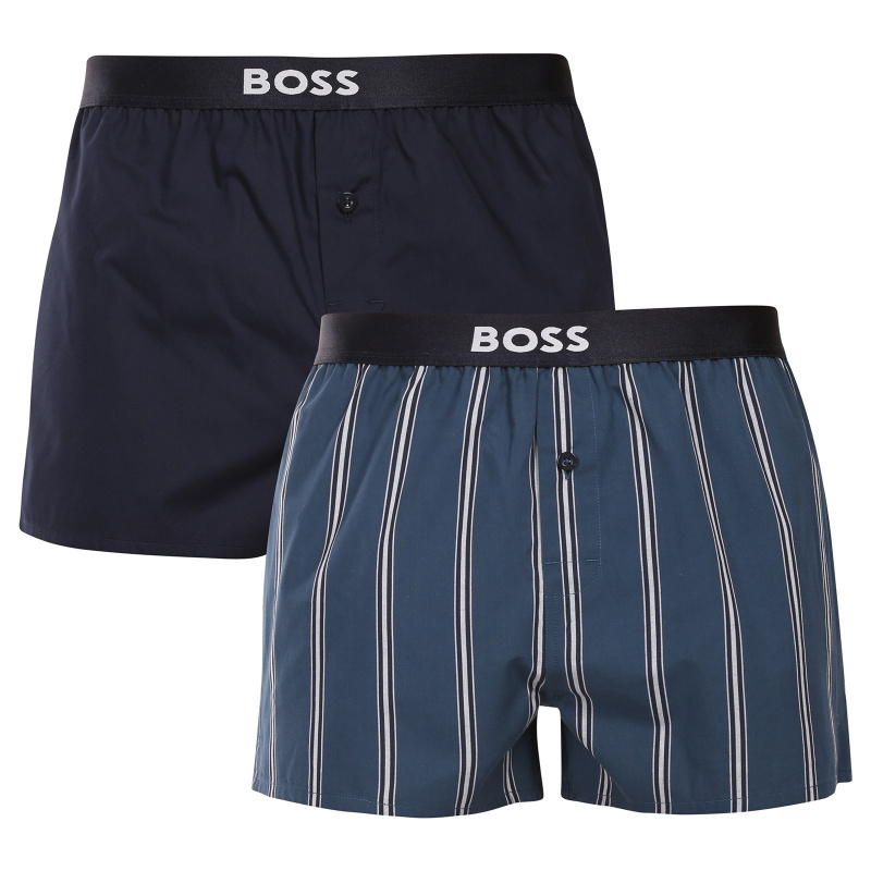 2PACK pánské trenky BOSS vícebarevné (50535781 480) XXL, trenýrky