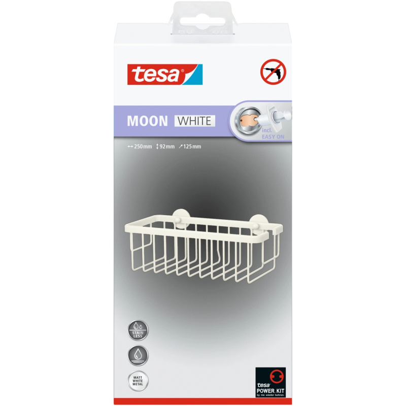Tesa Moon Black košík moon white 40577-00000-00