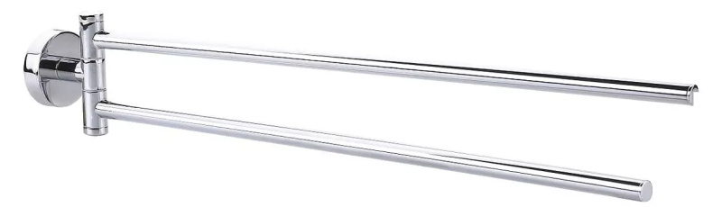 Držák na ručníky Tesa Ekkro / 64 cm / 2 ramena / chrom Varianta: ivi1