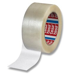 Tesa Recycled PET - balicí páska - 50 mm x 132 m, transparentní