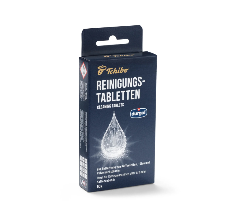 Čisticí tablety durgol®​ k odstranění kávových tuků