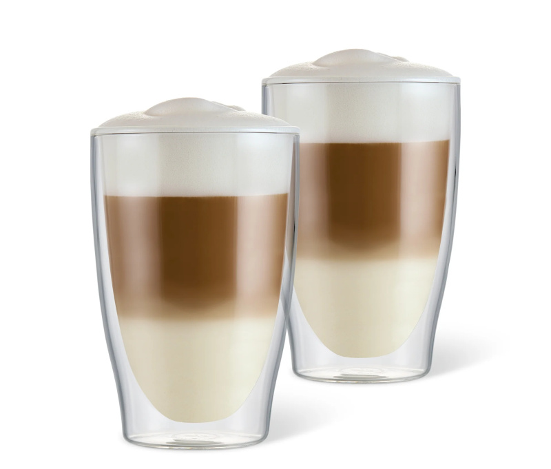 2 dvoustěnné sklenice na Latte Macchiato