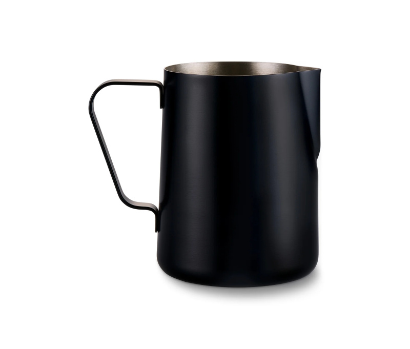Konvička na mléko, černá, 600 ml
