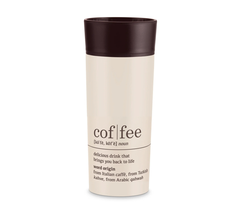 Cestovní hrnek na kávu, Coffee Dictionary