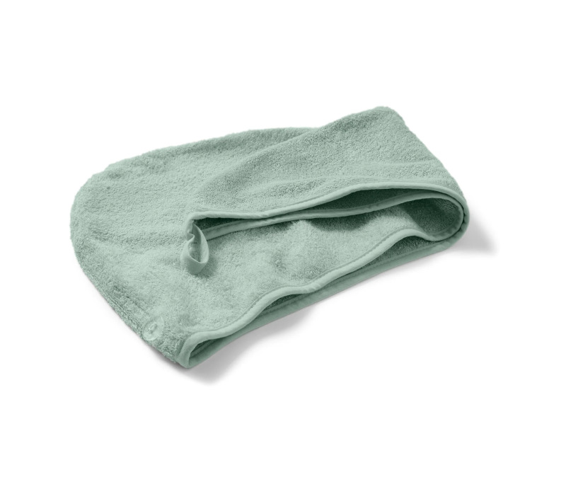 Ručníkový turban, zelená