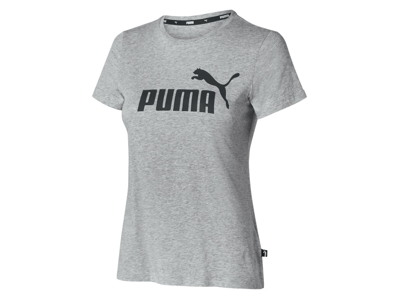 Puma Dámské triko ESS Logo Tee (šedá, S)