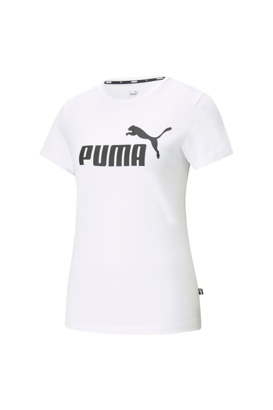 Puma Dámské triko ESS Logo Tee (bílá, M)