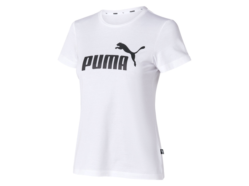 Puma Dámské triko ESS Logo Tee (bílá, M)