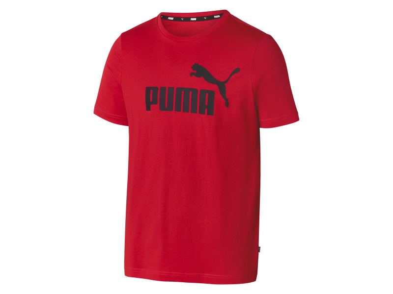 Puma Pánské triko ESS Logo Tee (červená, M)