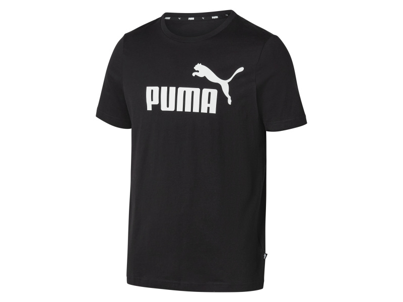 Puma Pánské triko ESS Logo Tee (černá, XL)