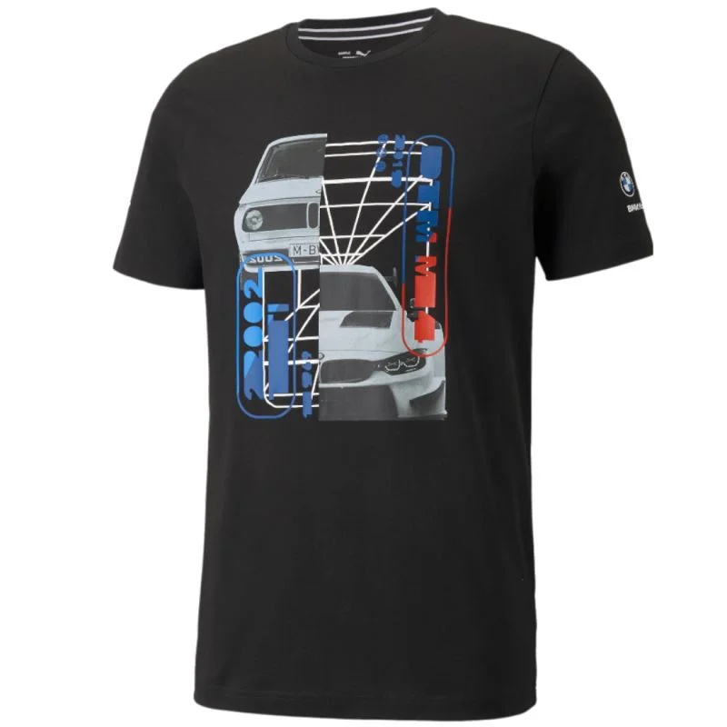 Puma BMW Motorsport Graphic Tee M 531194-01 pánské XS