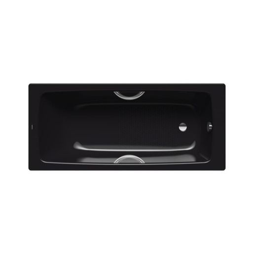 Kaldewei Cayono Star obdélníková vana 170x70 cm smaltovaná ocel levá i pravá black 275 530 000 701