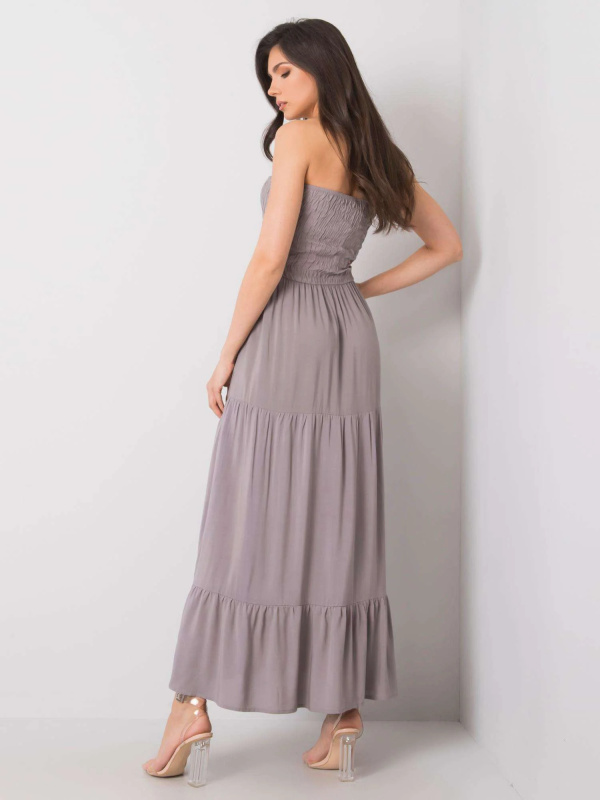 Šaty D73761M30251 šedé S/M