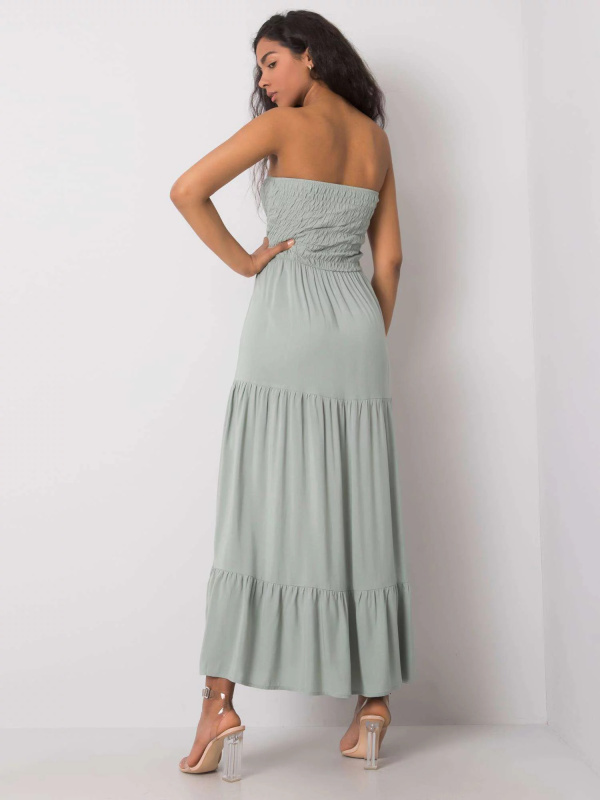 Dámské šaty D73761M30251 - FPrice olivovo zelená M/L