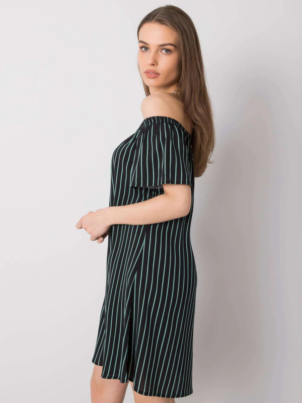 Šaty D73771M30145F černobílé S