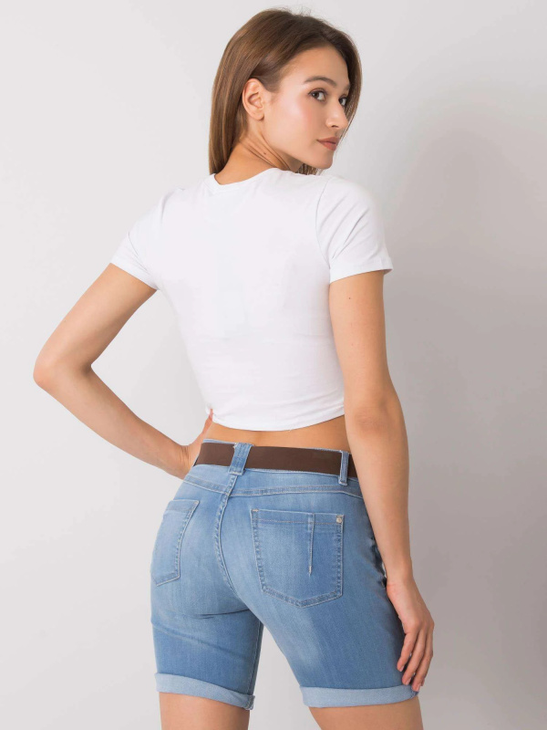 Šortky D85032C62033ZL150 světle modré S