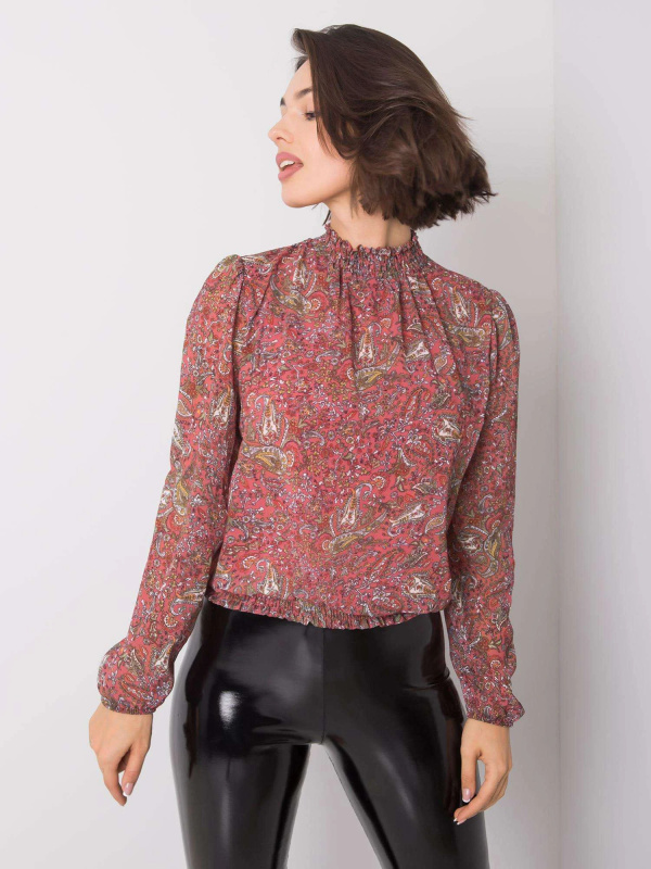 Halenka D50039F11031A tmavě růžová XL