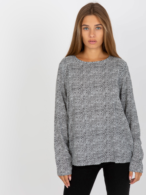 Halenka D73771M10971AEN černobílá XS