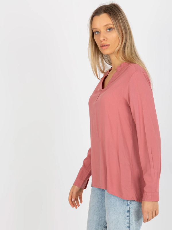 Halenka D73761M11081A tmavě růžová M
