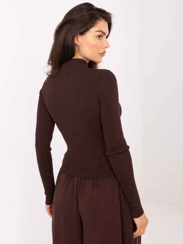 Sweater-D93050Z90814A-dark brown