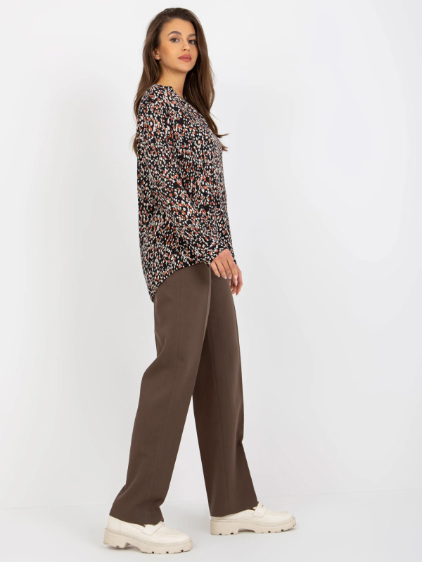 Halenka D73771M11081A černá a béžová S