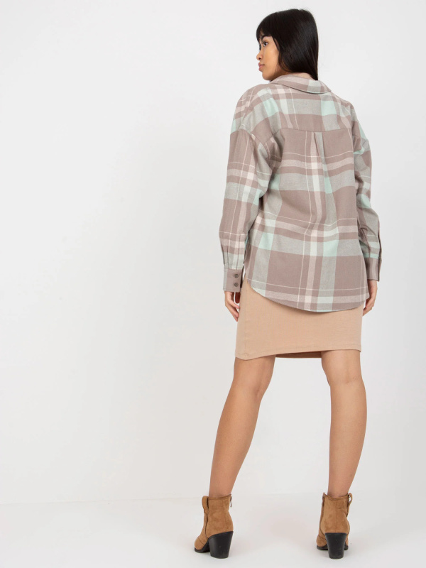 Košile D71720W11085A tmavě lila XL