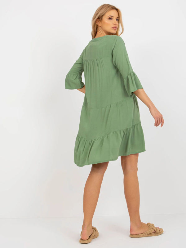 Šaty D73761M30214C khaki L